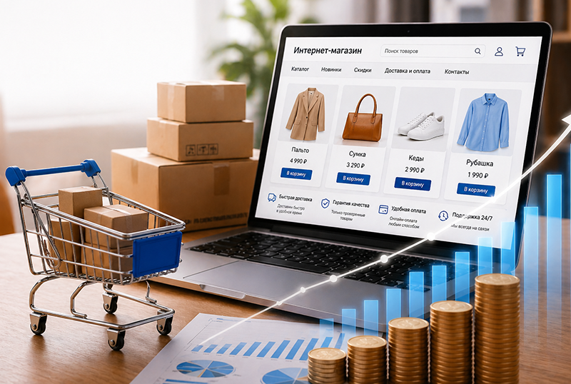 Увеличение прибыли интернет магазина
